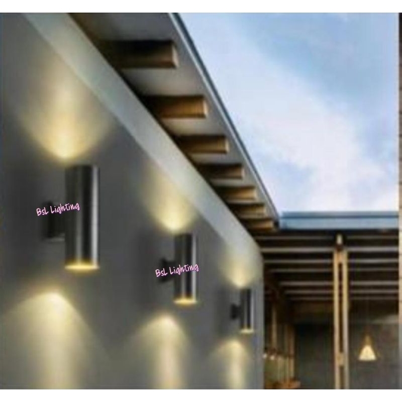 Lampu Dinding Minimalis Outdoor / Lampu dinding Sorot / Lampu Pilar Outdoor /Lampu Hias Dinding Mimi