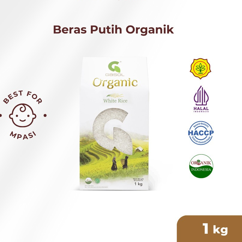 

Gasol Beras Long 1kg Beras Organik