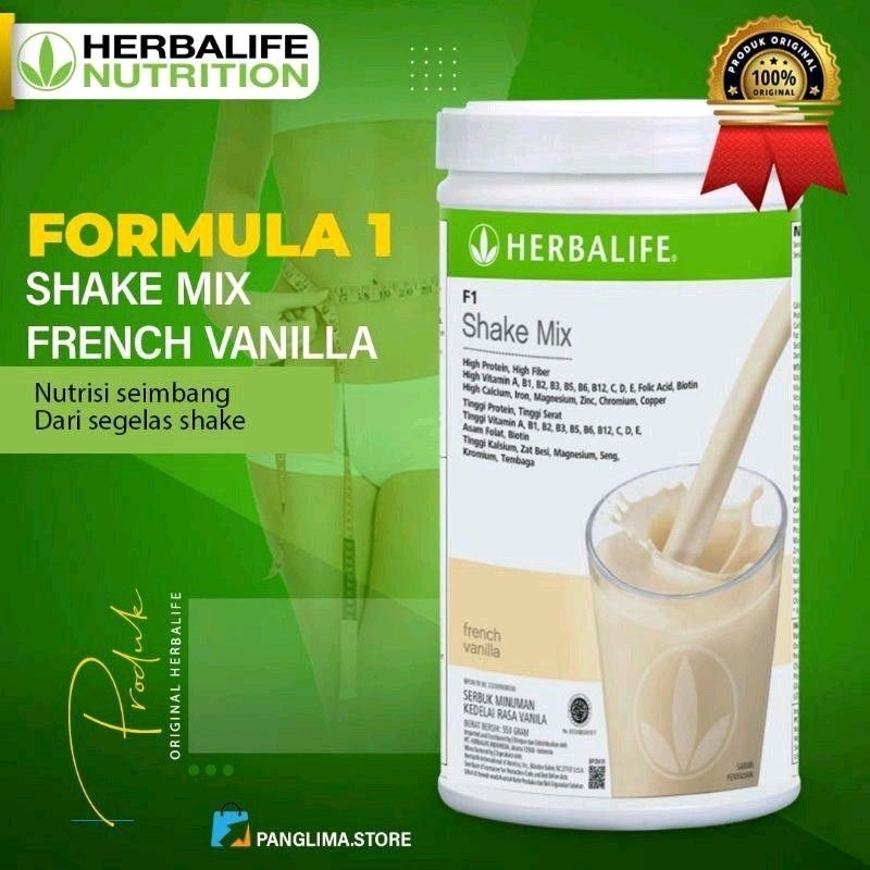 

Herbalife Original 100% Shake Nutrisi Rasa Vanilla