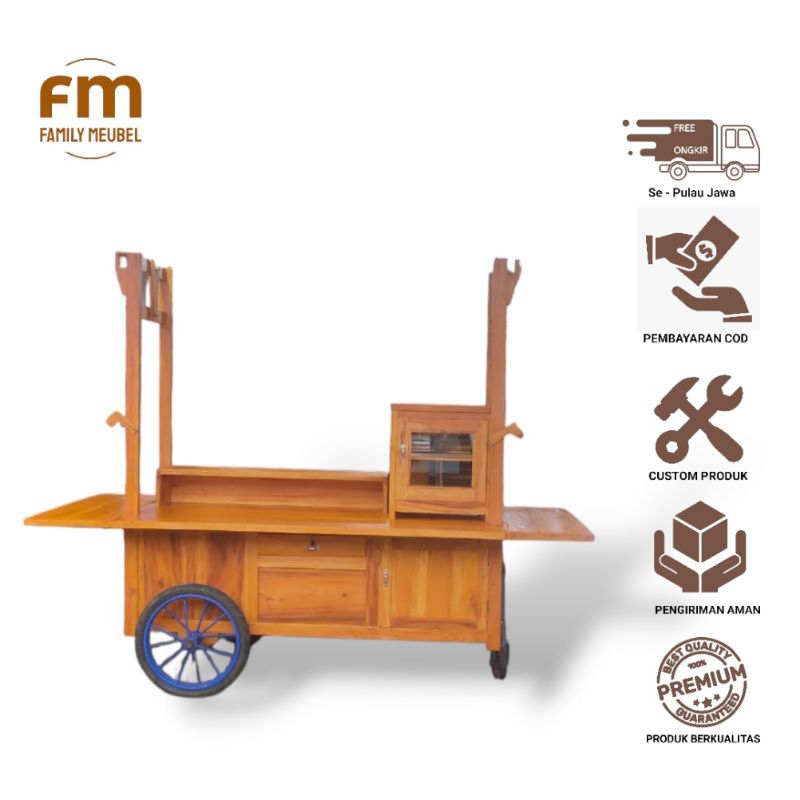 Gerobak Pecel Lele , Gerobak Pecel Ayam , Gerobak Lalapan , Gerobak Lamongan , Gerobak ayam geprek