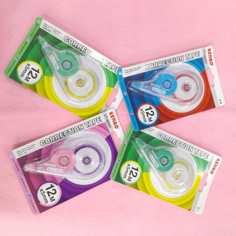 

Correction Tape Kenko CT-902DT 12M X 5MM