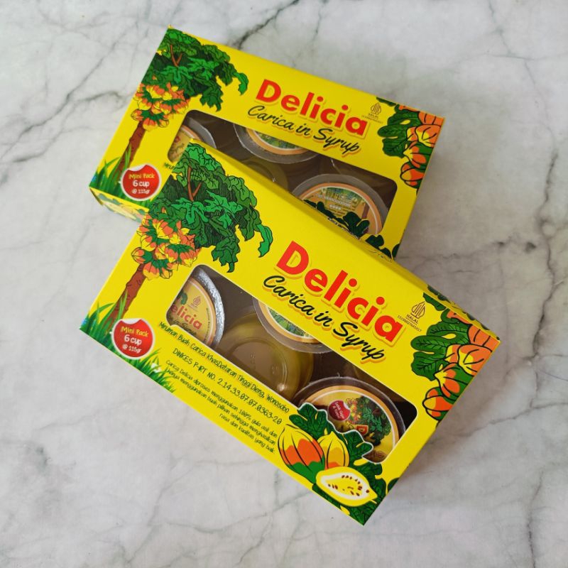 

CARICA DELICIA CARICA DIENG PREMIUM GULA ASLI ISI 6 CUP DUS