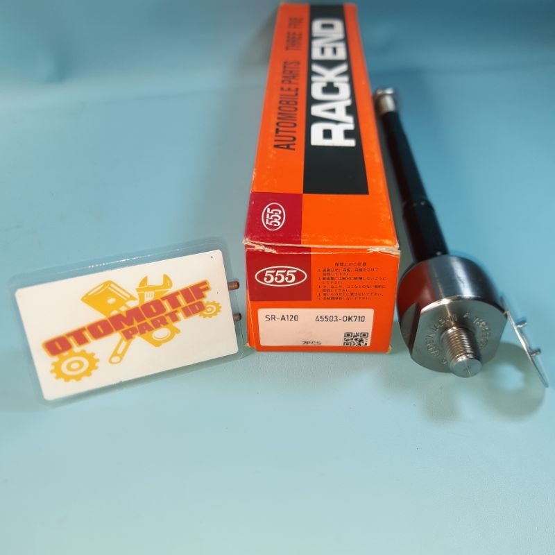 RACK END LONG TIE ROD INNOVA REBOND/FORTUNER/HILUX ORIGINAL 555 JAPAN HARGA PER 1PCS (SR-A120)