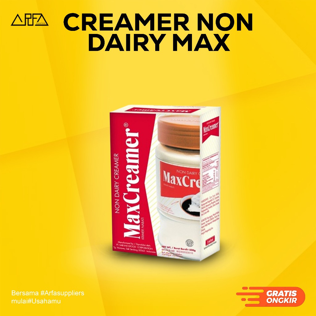 

Max creamer Non dairy 500gr - bubuk krimer