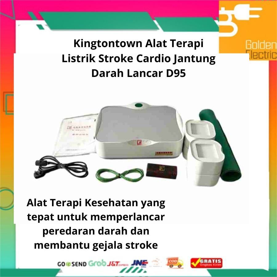 Kingtontown Alat Terapi Listrik Stroke Cardio Jantung Darah Lancar D95