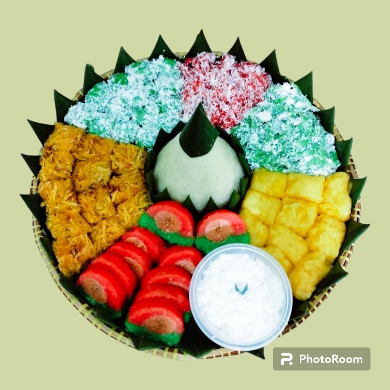 Kue tampah tradisional/aneka tampah jajanan pasar