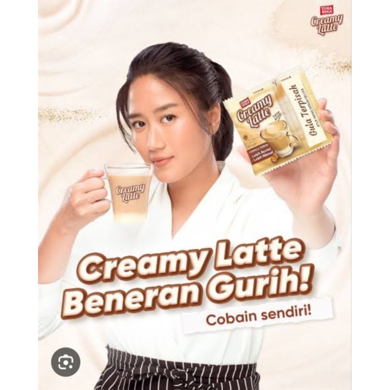 

TORABIKA Creamy Latte 22 g/renceng/10 pcs