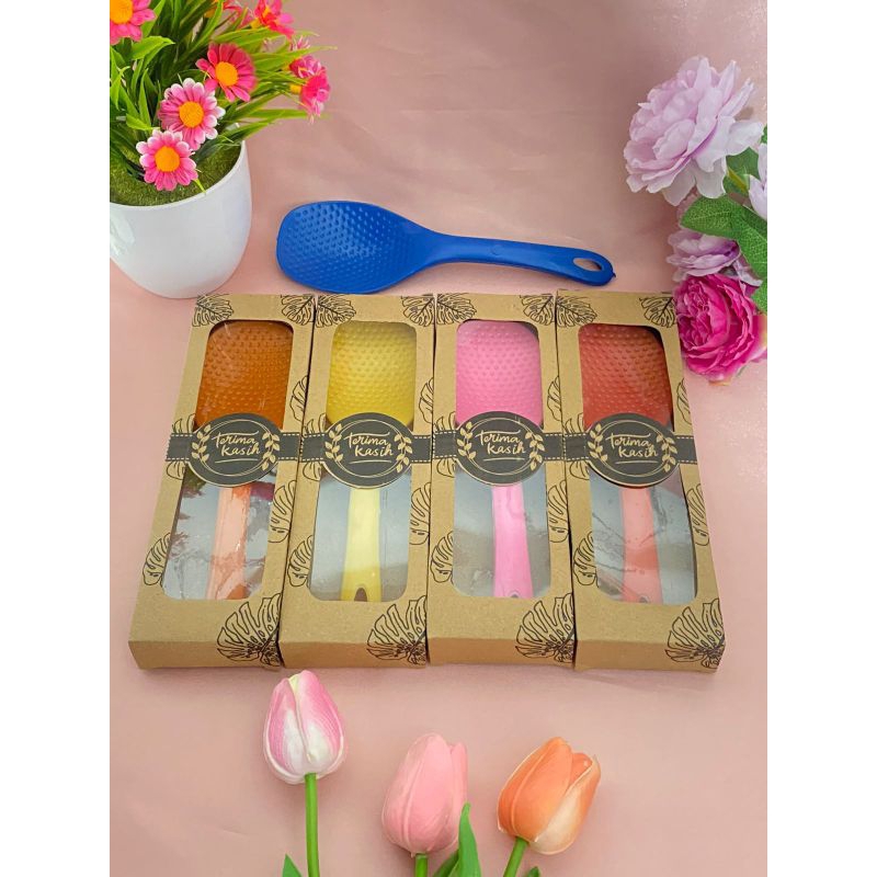 SOUVENIR MURAH Souvenir Centong magic com kemas BOX isi 50 Pcs