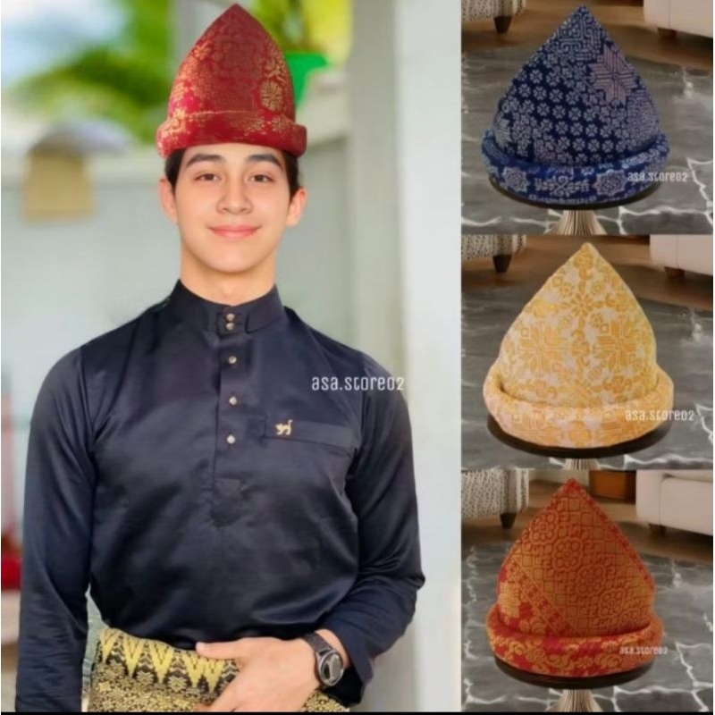 Tanjak Songket Palembang/Tanjak Songket Pria