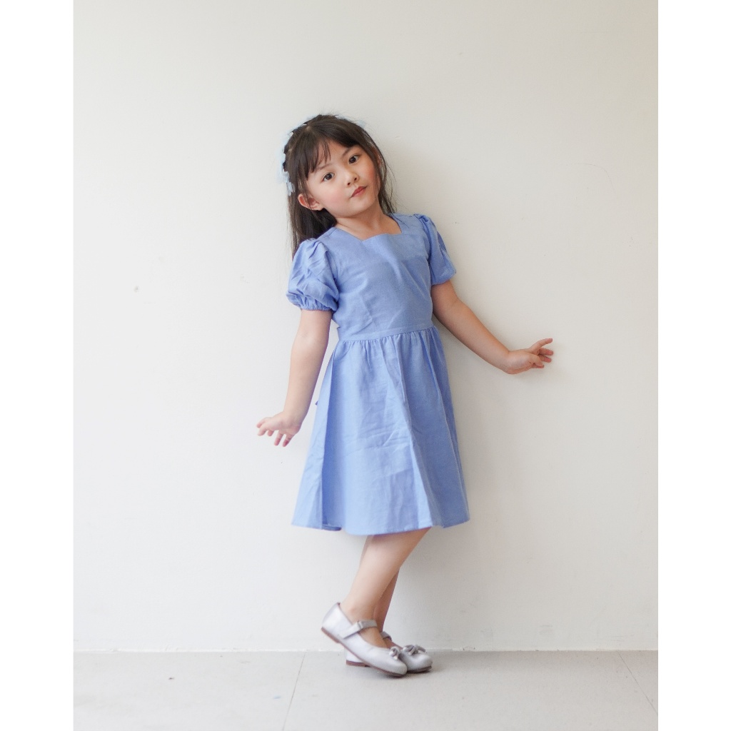 Dress Anak Natal Dres Imlek Viral Gaun Trendy Best Seller Kids Dress Modis Fashion Model Korea Natal
