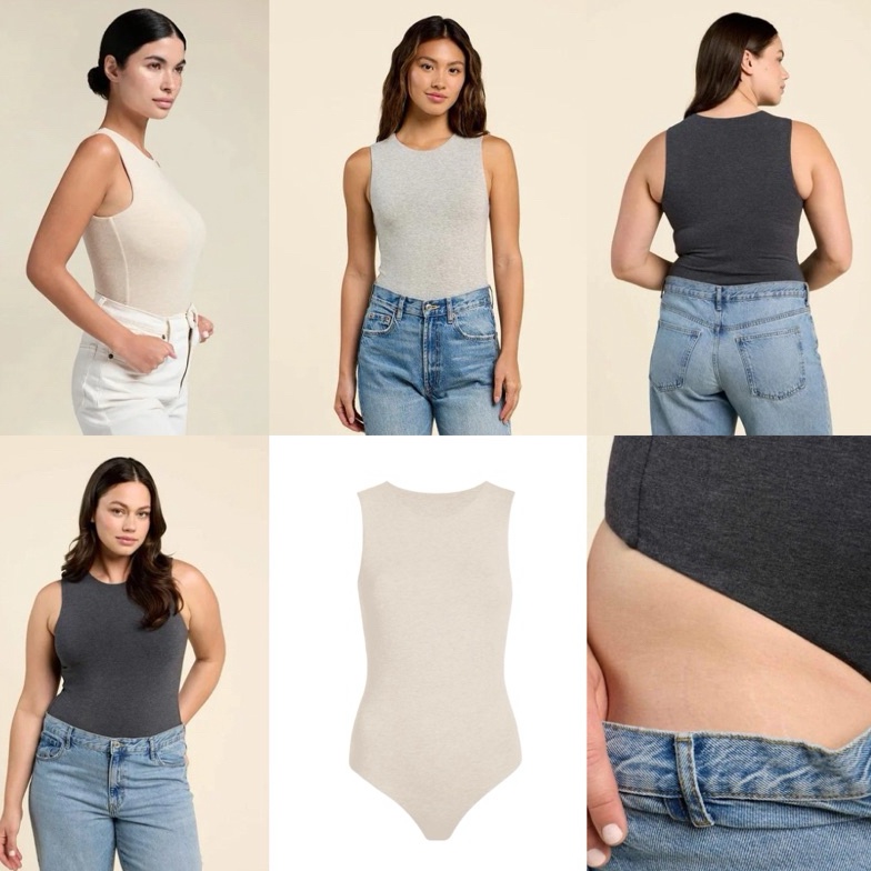 KODE S8Y NUUDS Classic Crew Tank Bodysuit  ETALASE 3