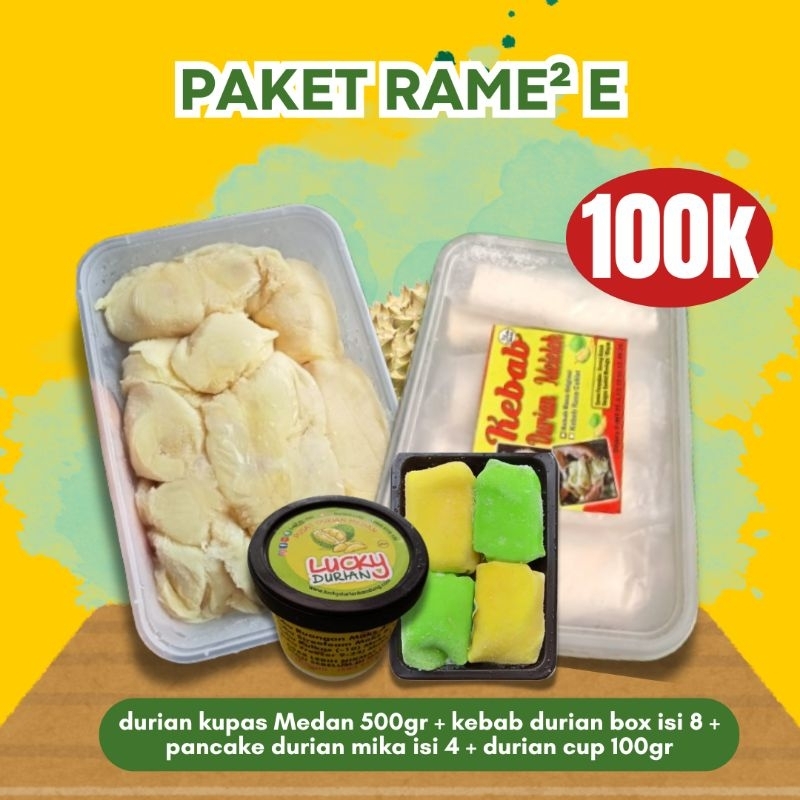 

PAKET RAME RAME E (promo durian)