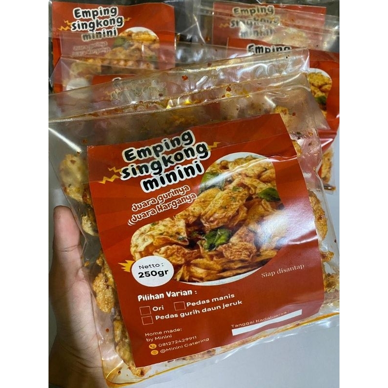 

EMPING SINGKONG MININI 250GRAM OLEH OLEH