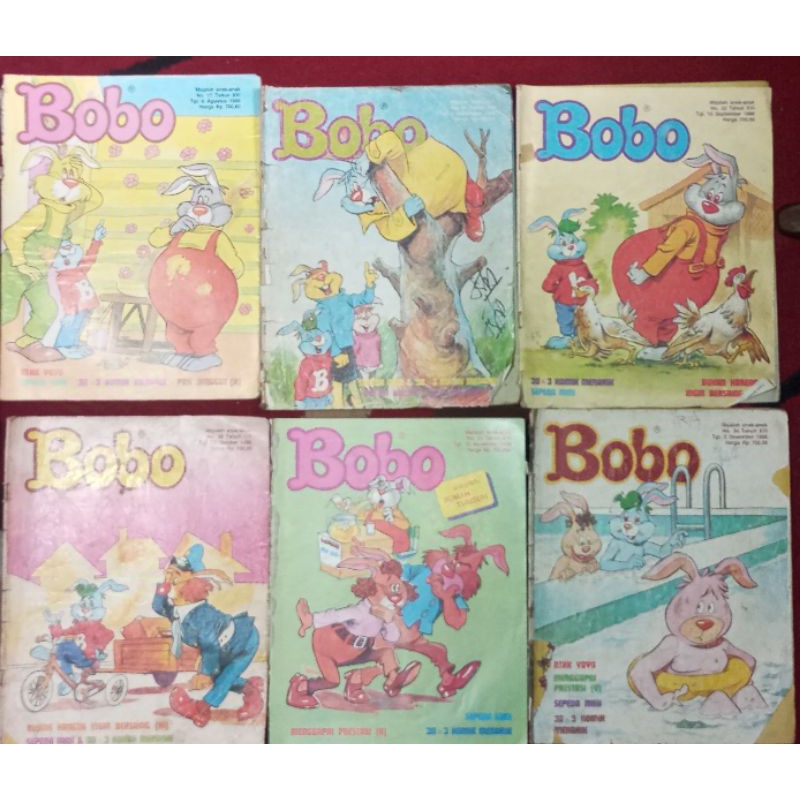 majalah bobo jadul tahun 88