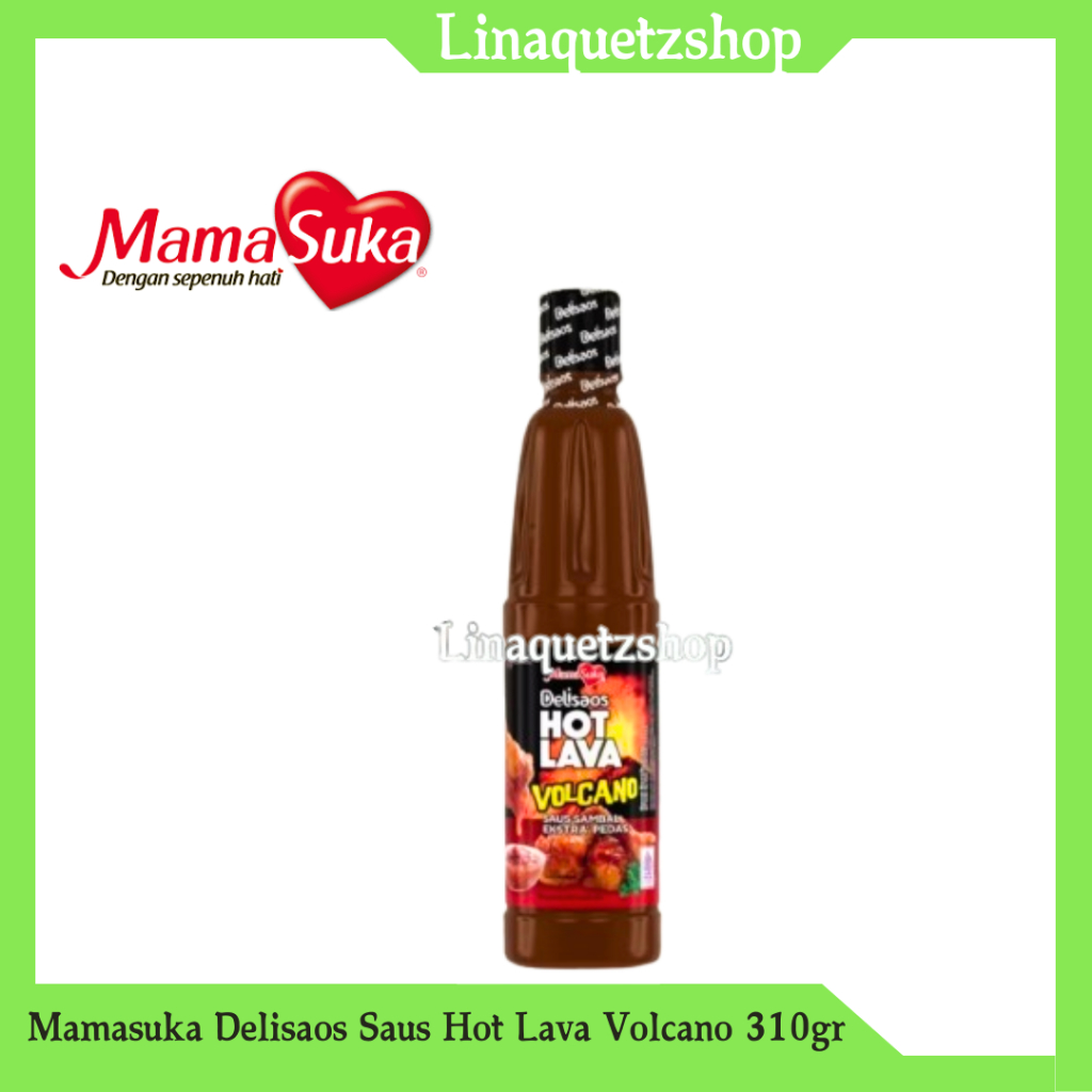 

MAMASUKA Delisaos Saus Sambal Hot Lava Volcano 310gr