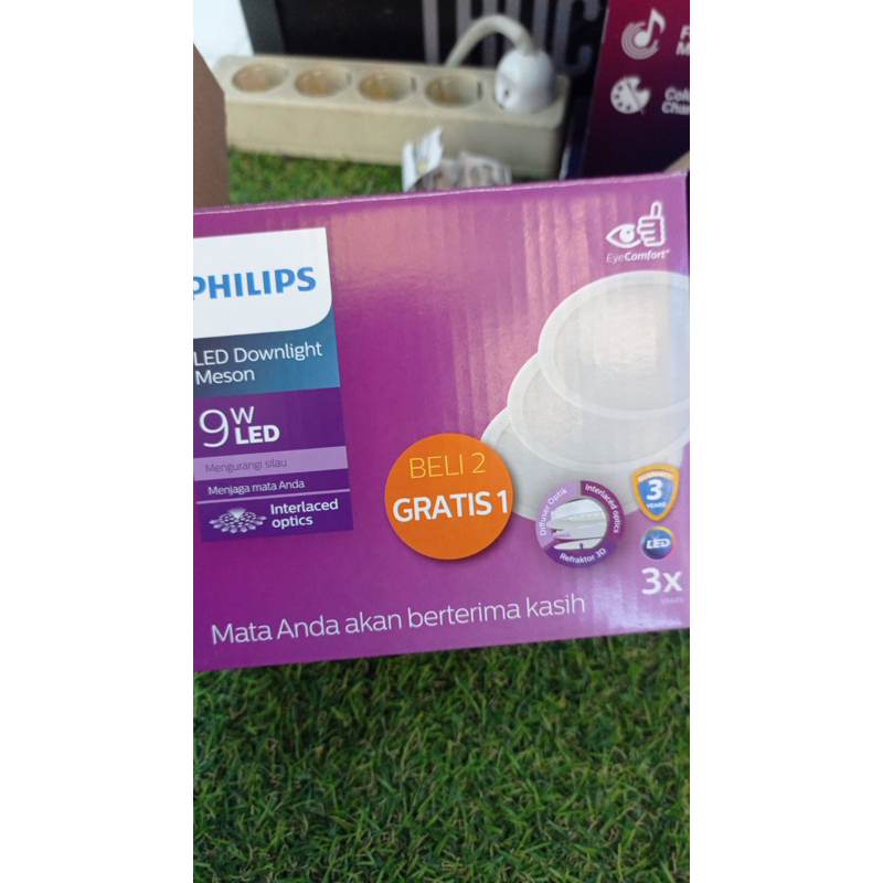 downlight philip 9W putih