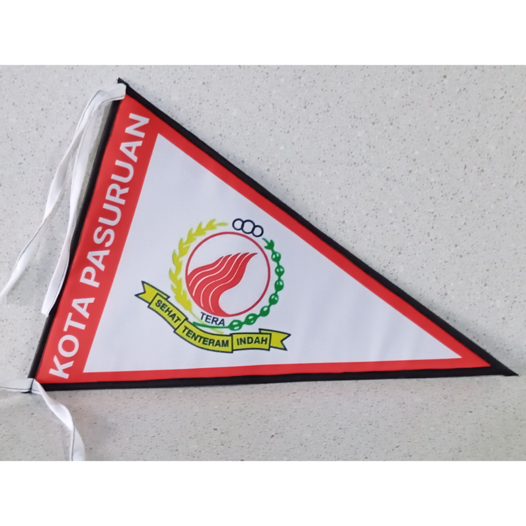 Bendera Travel/Bendera Segitiga/Bendera Tour Segitiga Custom/Bendera Travel Custom