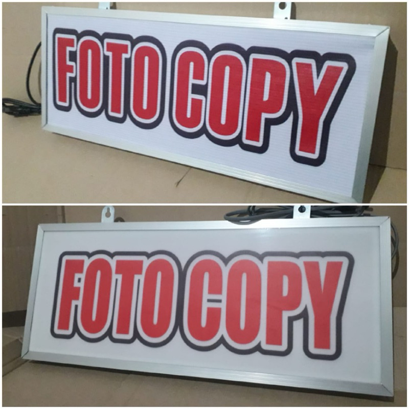 NEON BOX FOTOCOPY