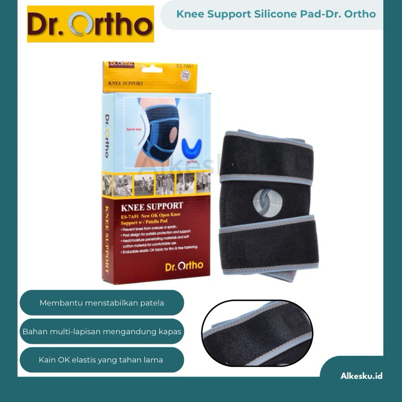 ALKESKU | DR. ORTHO - Knee Support Silicone Pad