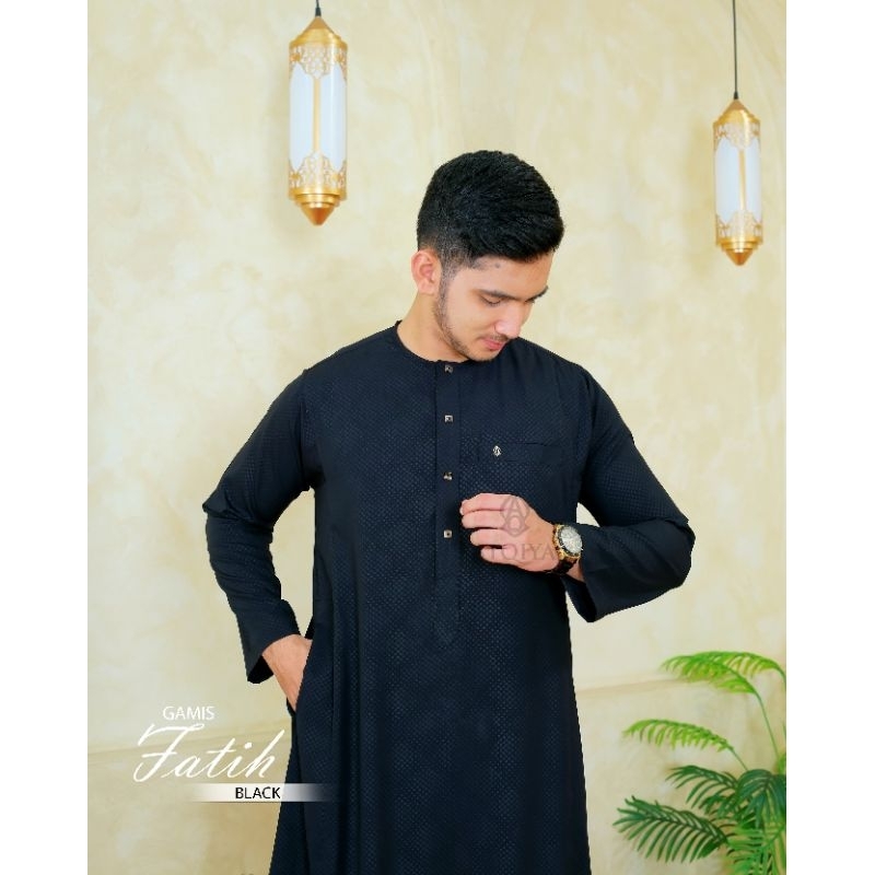 NEW ARRIVAL  Gamis ATQIYA FATIH SULTAN  Wolpis Embos / Jubah Pria Dewasa / Kekinian / Terbaru  / Sli