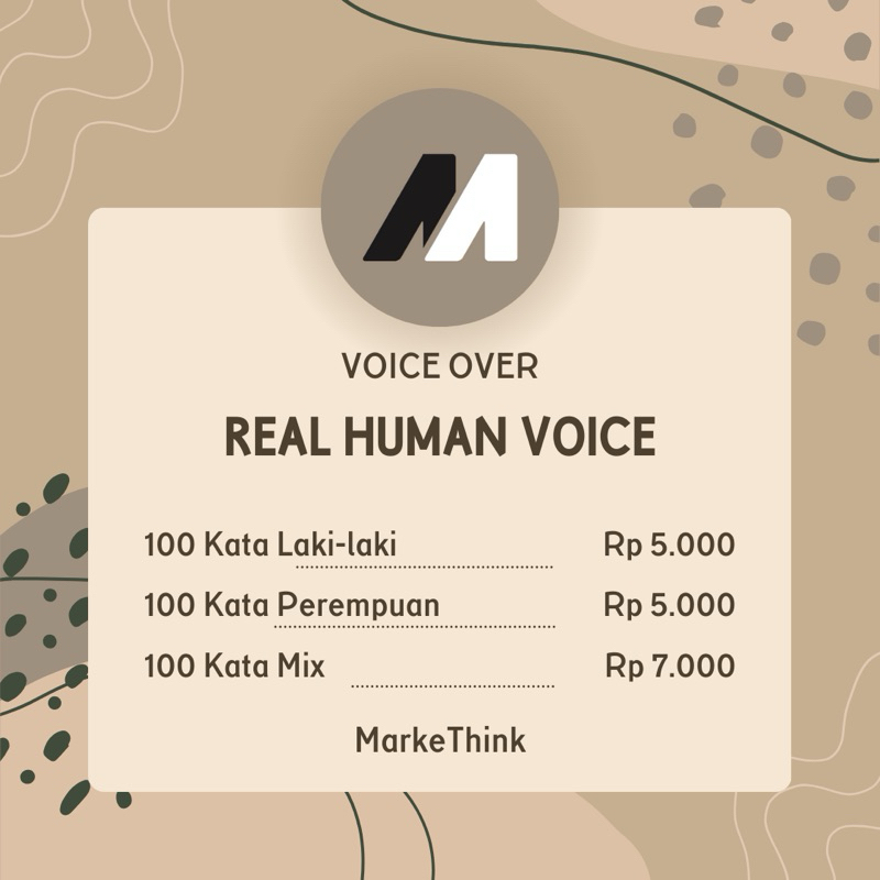 VOICE OVER UNTUK KONTEN