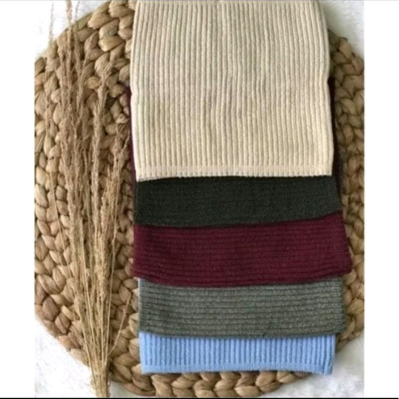 (5 PIC CIPUT RAJUT POLOS 1 WARNA) MURAH  TERBARU INNER BAHAN TEBAL