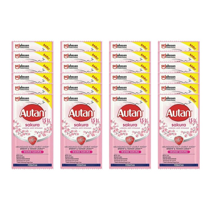 Lotion Autan Sakura Renceng Sachet 6 ml @1pcs