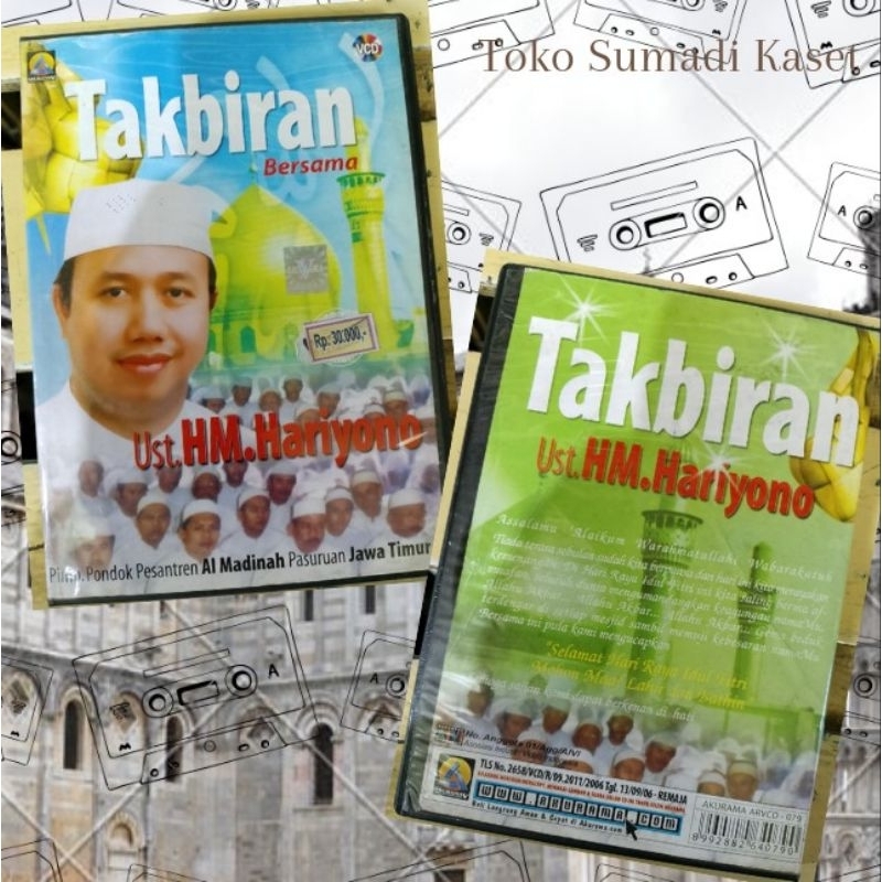 VCD takbir ustad HM hariono