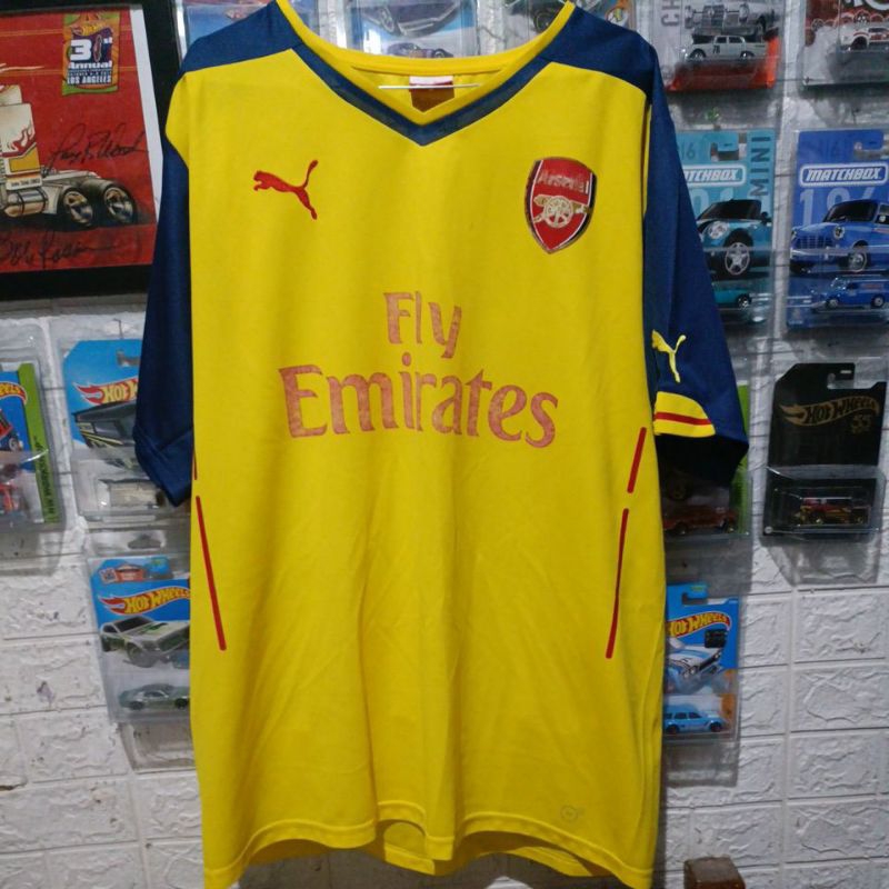 Jersey size XL  Arsenal away 3rd 2014/2015 original puma