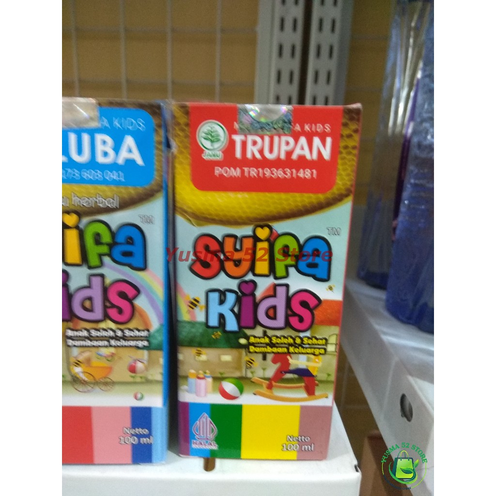

Syifa Kids TRUPAN 100ml Obat Herbal Alami Demam Penurun Panas Anak
