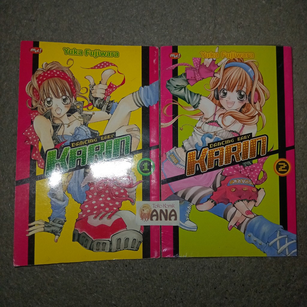 Komik SET Dancing Baby Karin 1-2 Tamat (Yuka  Fujiwara) SET 2