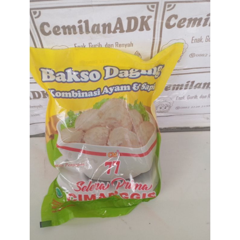 

bakso daging/kombinasi ayam dan sapi isi 10pcs