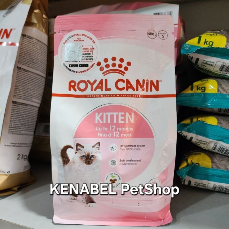 Royal Canin Makanan Kucing Hair Skin Kitten Persian Kemasan 400gr