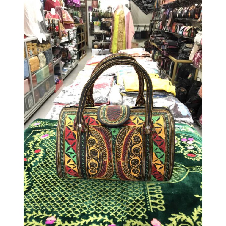 KODE K1K Tas Koper mini bordiran motif khas Aceh  Travel bag selempang khas Aceh