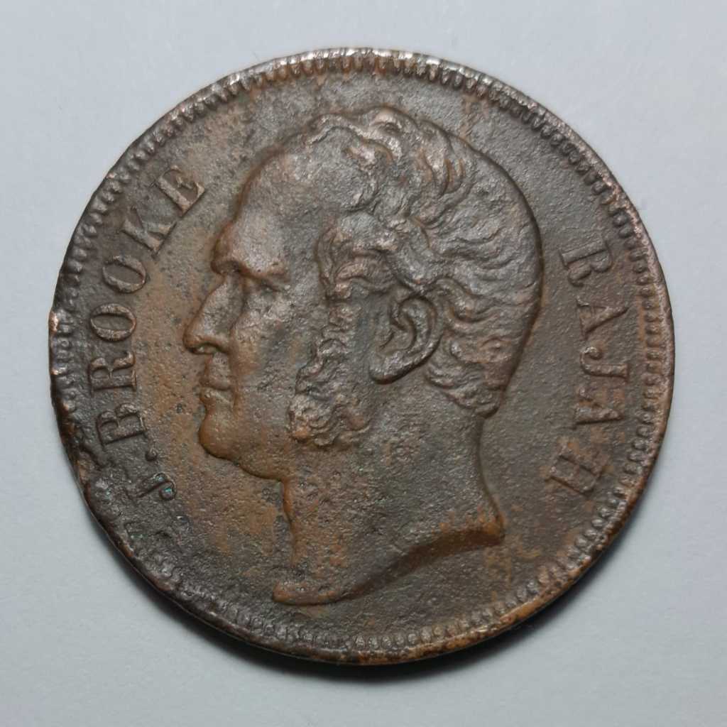 Koin Kuno: Langka/Rare_ J. Brooke Rajah 1963