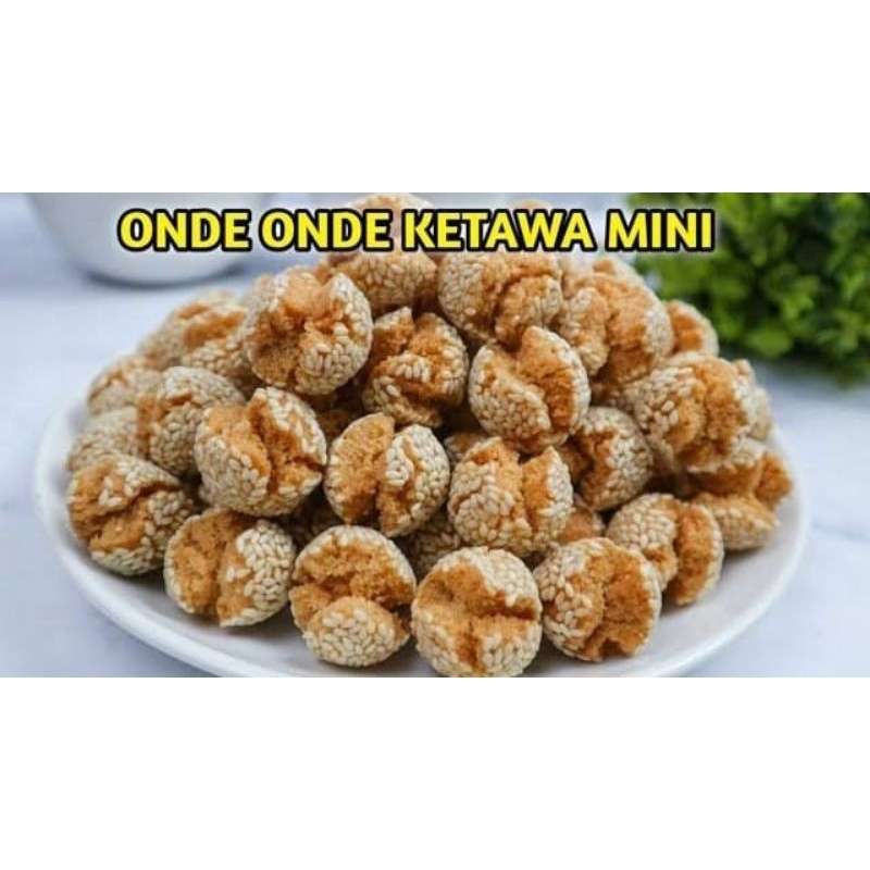 

Onde onde ketawa mini kemasan 500gram