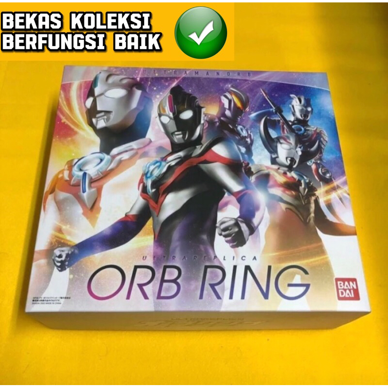 Ultra Replica Ultrareplica Dx Ultraman Orb Ring Bib 22 Cards