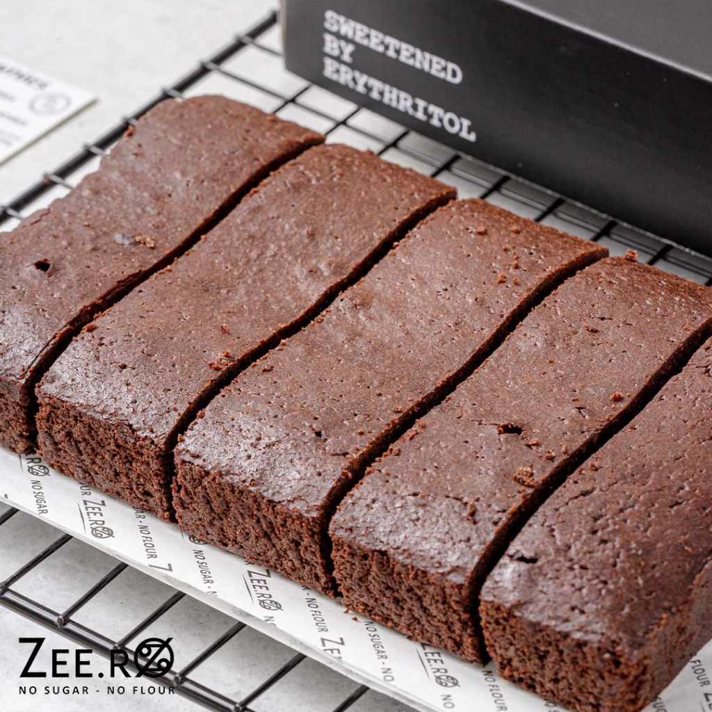 

Zeero Brownies / no sugar/ no flour/low carb/ keto 0,2 NET CARB