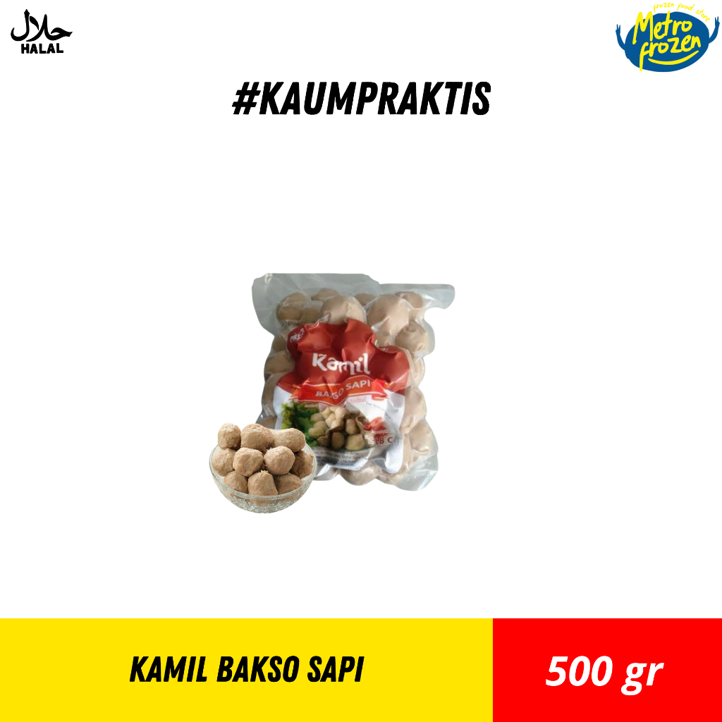 

Kamil Bakso Sapi 500gr