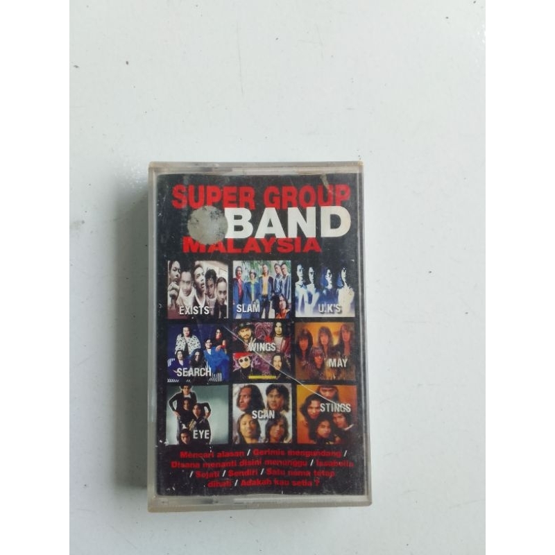 kaset pita super group BAND malaysia