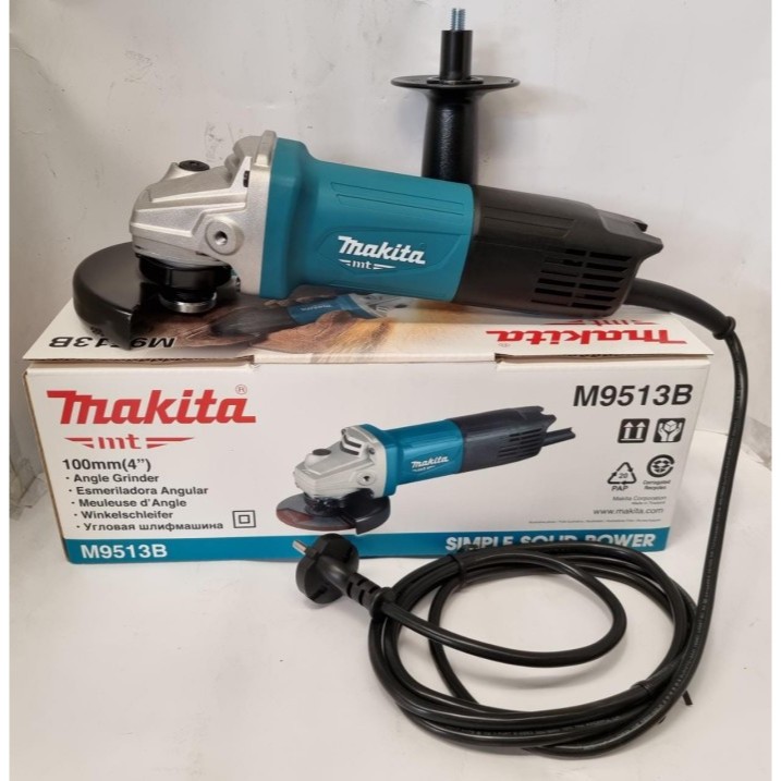 Mesin Gerinda Tangan MAKITA 4" 9513b Original [pengiriman dari banjarmasin]