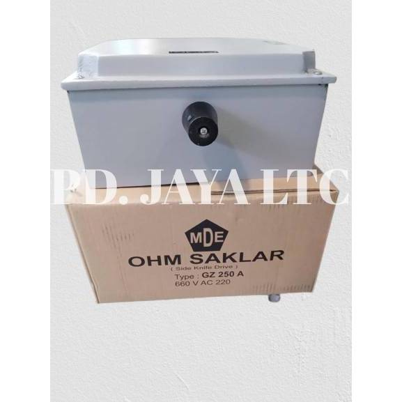 MDE OHM Saklar GZ 250A - COS OHM Saklar 4P 250A GZ-250
