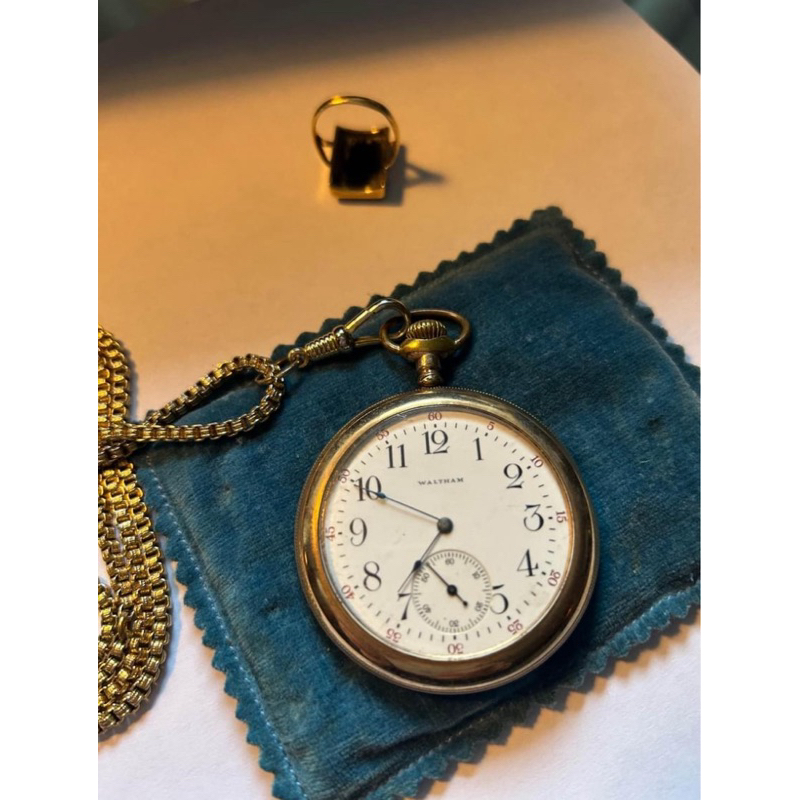 Waltham Military Railroad Doctors Pocket Watch (Rare)
