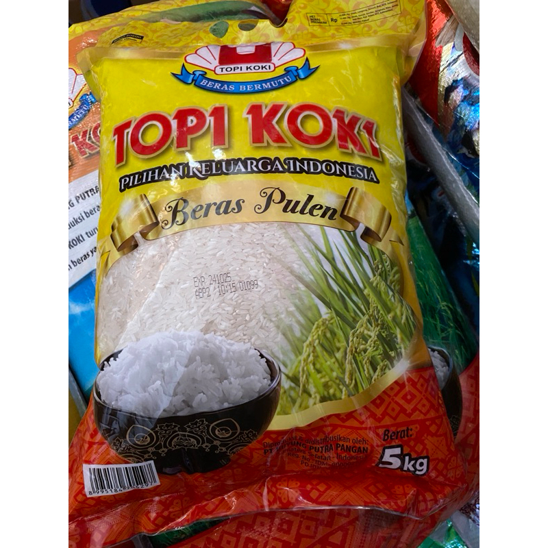 

Beras Topi Koki 5kg