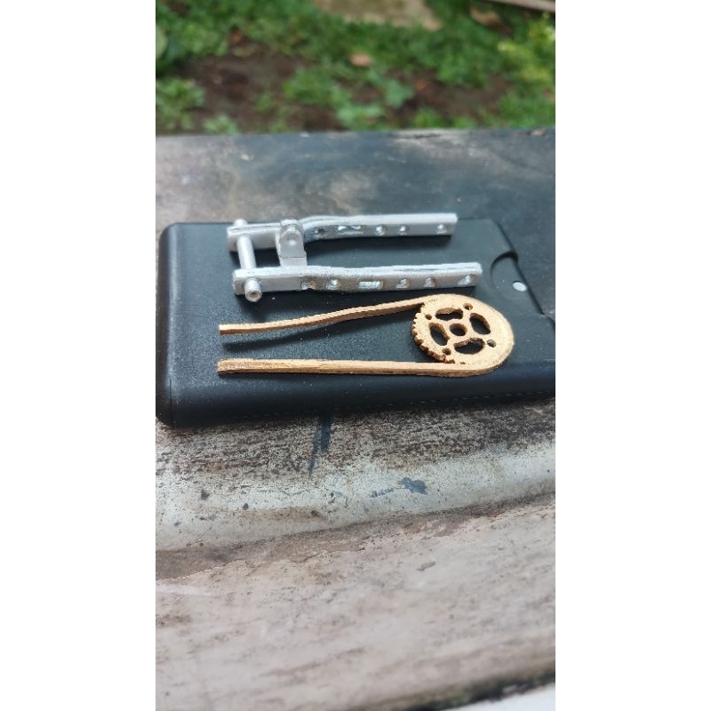 miniatur arm ninja drag plus gir rantai