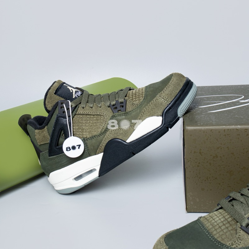 Asli & Ready Air Jordan 4 Craft Olive Gs
