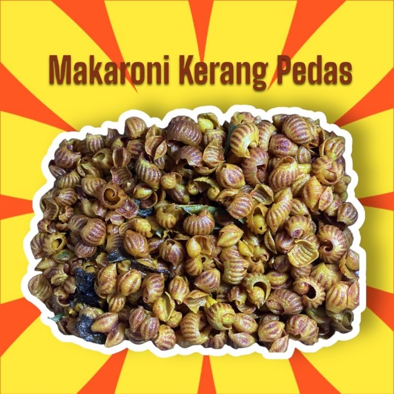 

OLEH OLEH SNACK MAKARONI KERANG KEONG PEDAS ENAK VIRAL MURAH GURIH