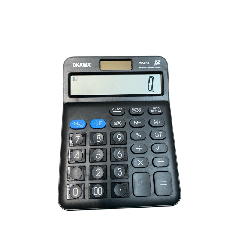 

Calculator OKAWA OK-858 [ 12 digit ]