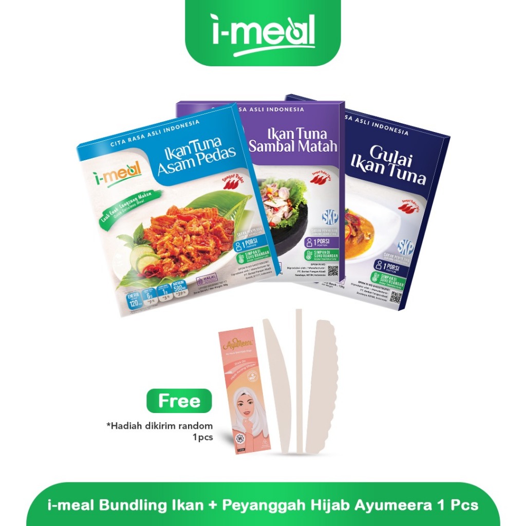 

I-Meal Bundling Ikan Free Penyanggah Hijab Ayumeera 1 Pcs