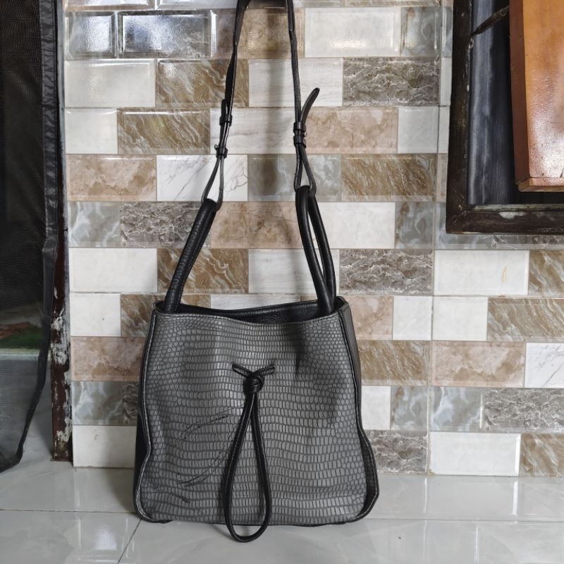 shoulder bag kulas  no brand ala bruno magli italy* pl